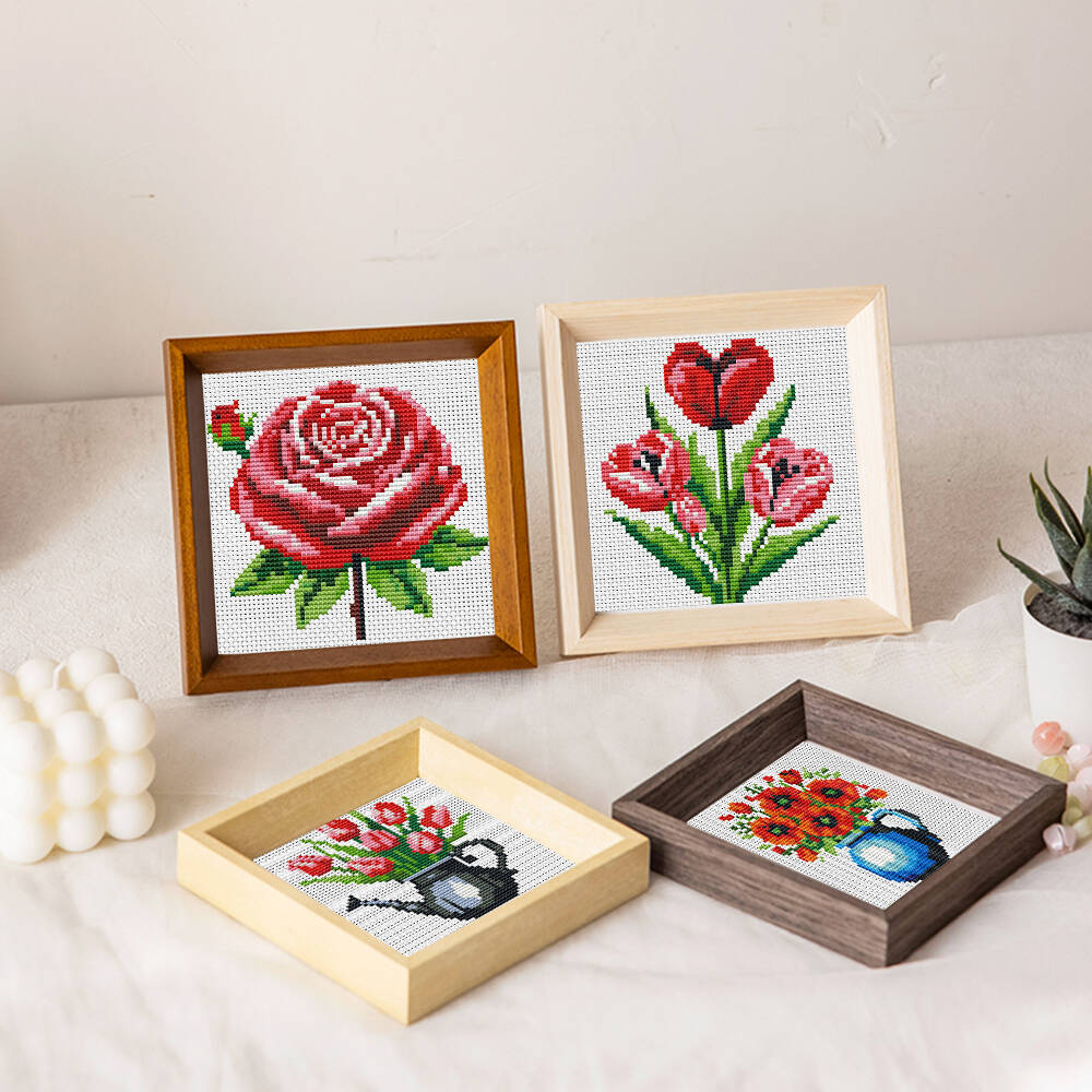 Evershine 8pcs Mini Flower Cro - Embroidery X Stitch incelemesi ve fiyatı