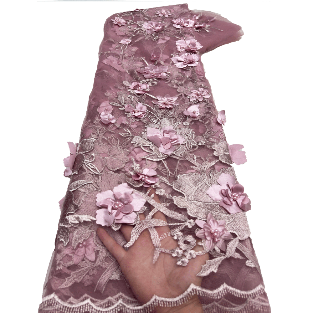 French Tulle Beads Lace Fabric - Embroidery Jersey incelemesi ve fiyatı