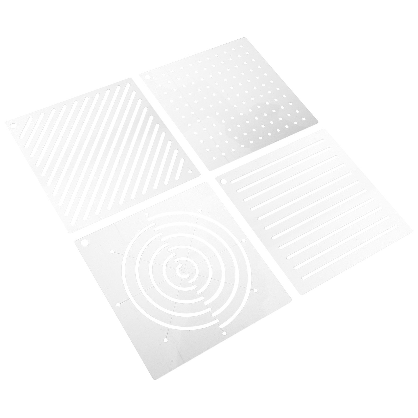 4Pcs Transparent Acrylic Quilt - Embroidery Pattern incelemesi ve fiyatı