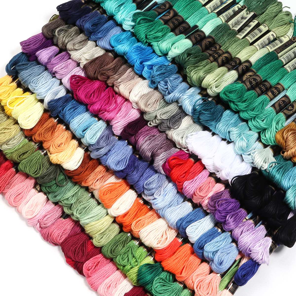 6Pcs/Lot Multicolor Polyester  - Embroidery Floss incelemesi ve fiyatı