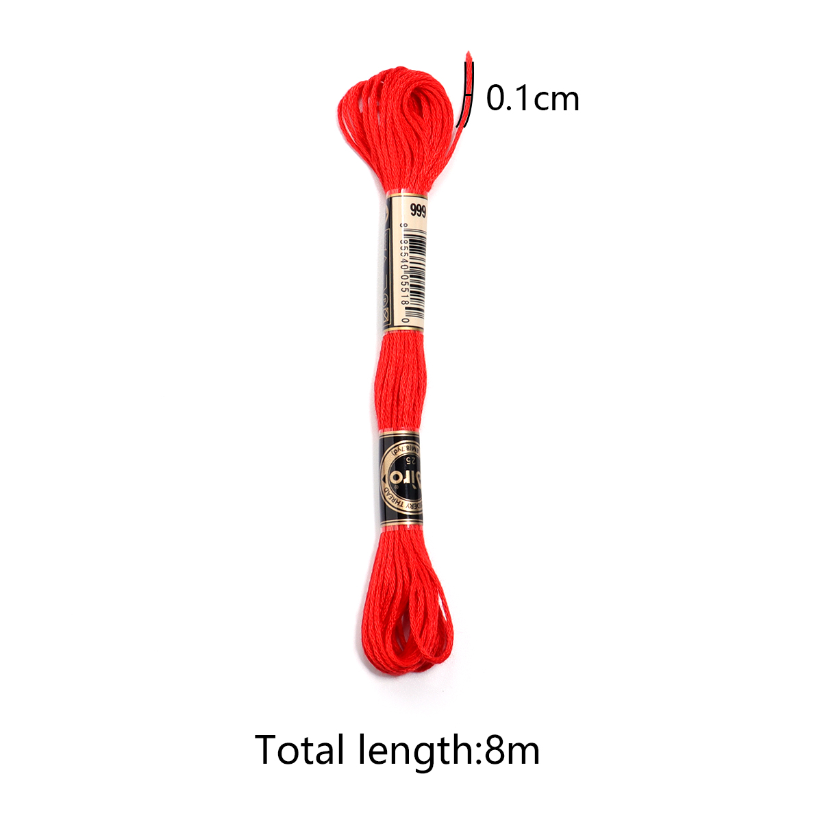 6Pcs/Lot Multicolor Polyester  - Embroidery Floss incelemesi ve fiyatı