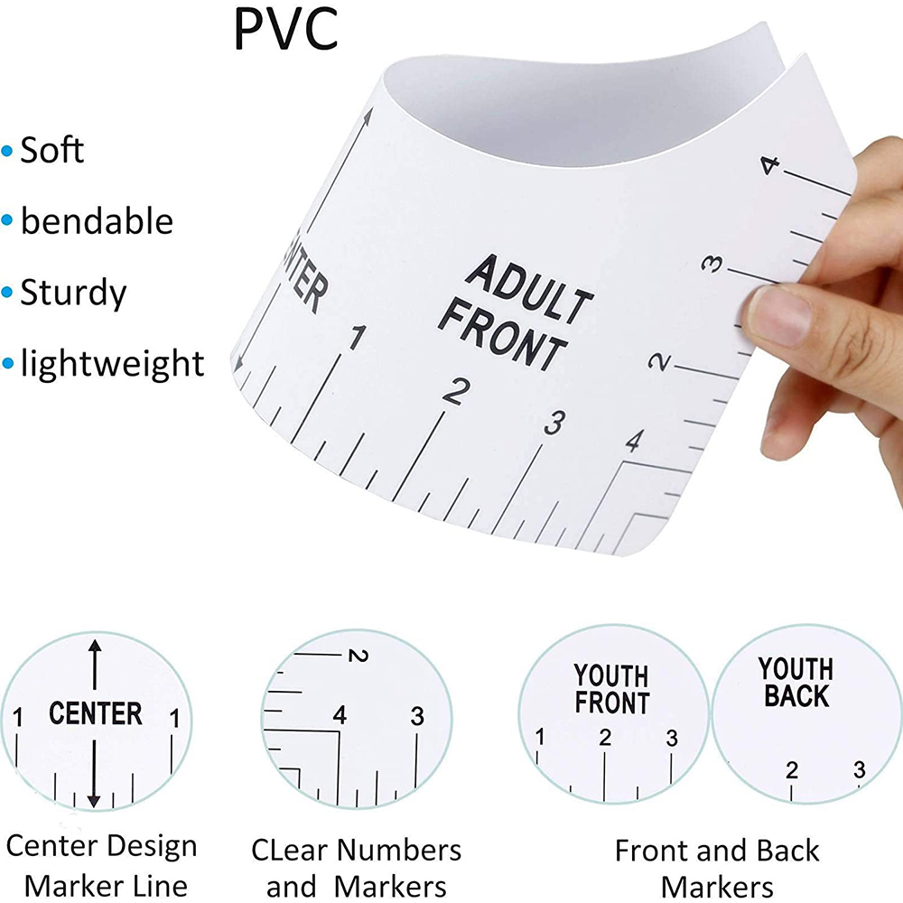 8Pcs T-Shirt Ruler Guide Cente - Embroidery Hub incelemesi ve fiyatı