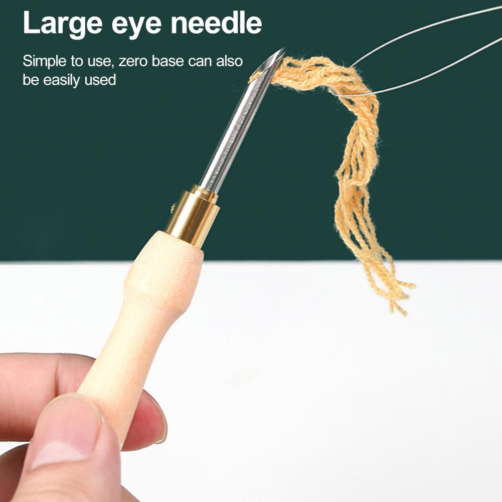 Embroidery Needle Wooden Handl - Embroidery Needle Pen incelemesi ve fiyatı