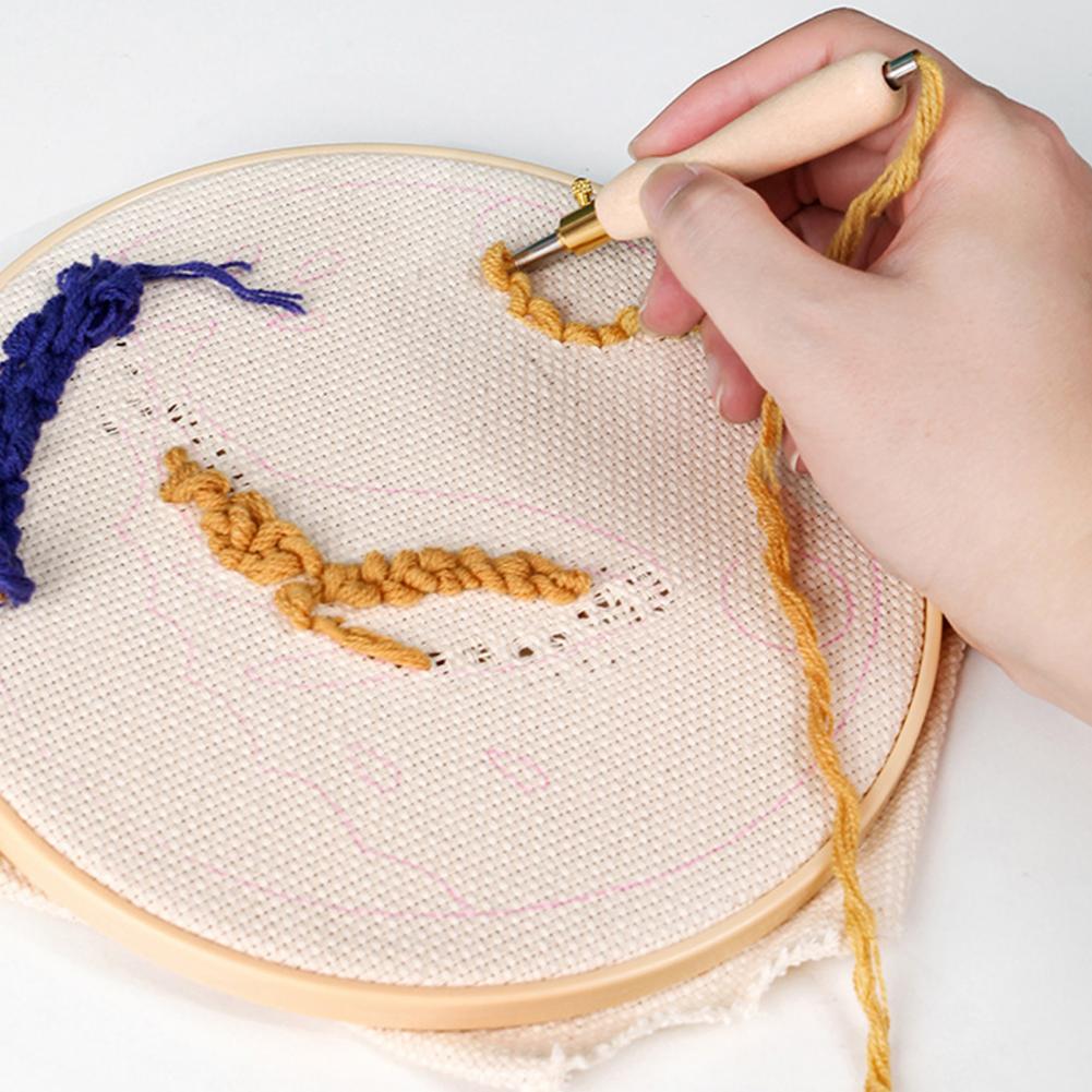 Embroidery Needle Wooden Handl - Embroidery Needle Pen incelemesi ve fiyatı