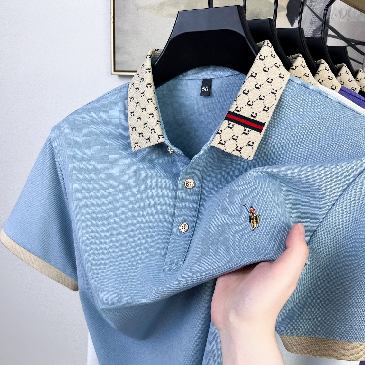 Men's Cotton Quick-dry Summer  - Embroidery Premium incelemesi ve fiyatı