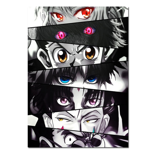 Anime Hunter x Hunter Eyes Art - Embroidery X Stitch incelemesi ve fiyatı