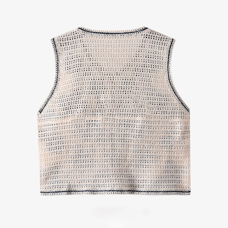 Daisy Crochet Vest for Women S - Embroidery Daisy incelemesi ve fiyatı
