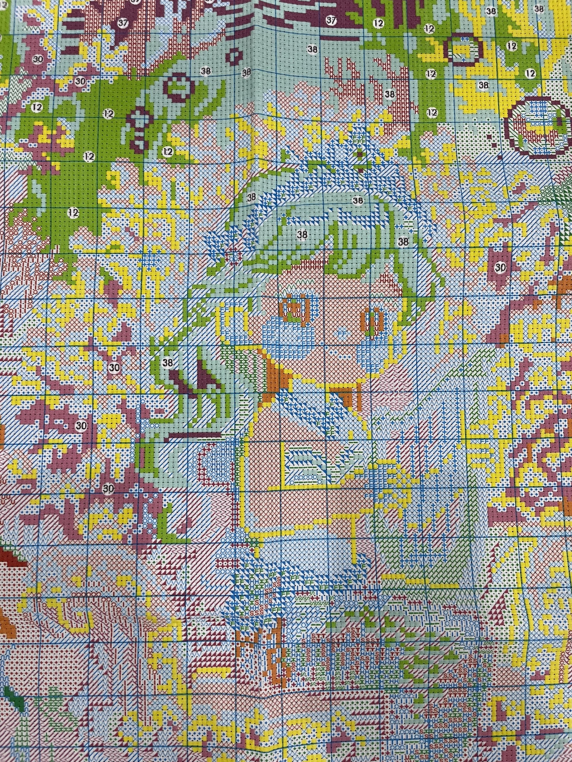 9CT 11CT Fish Girl Embroidery  - Embroidery X Stitch incelemesi ve fiyatı