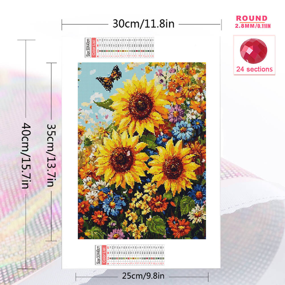 Evershine Full Square Round Di - Embroidery Daisy Flower incelemesi ve fiyatı