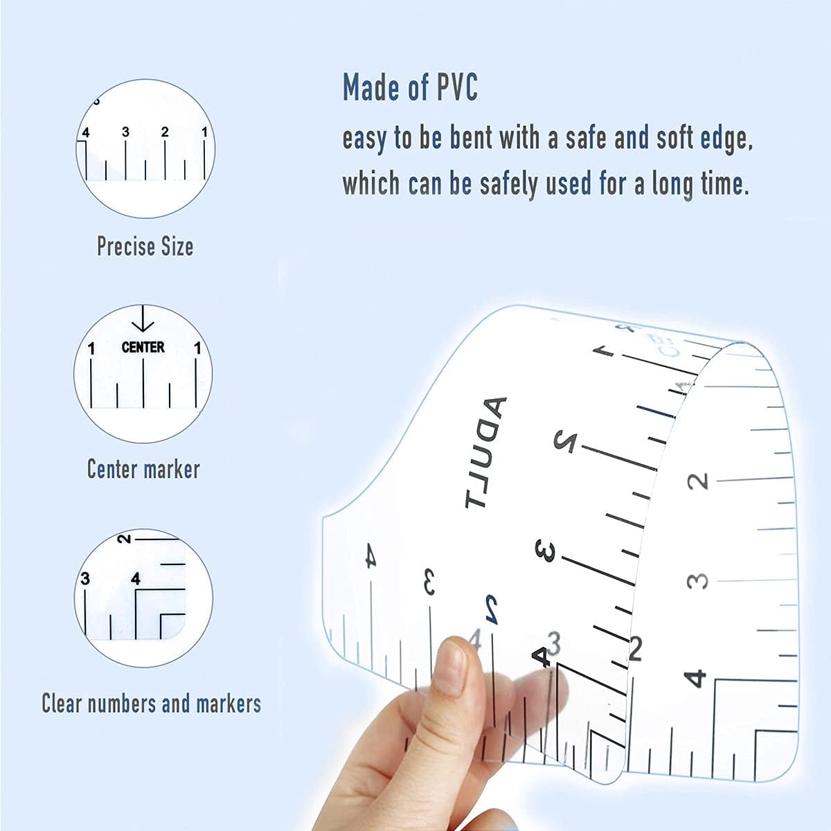 Transparent 4Pcs T-Shirt Ruler - Embroidery Hub incelemesi ve fiyatı