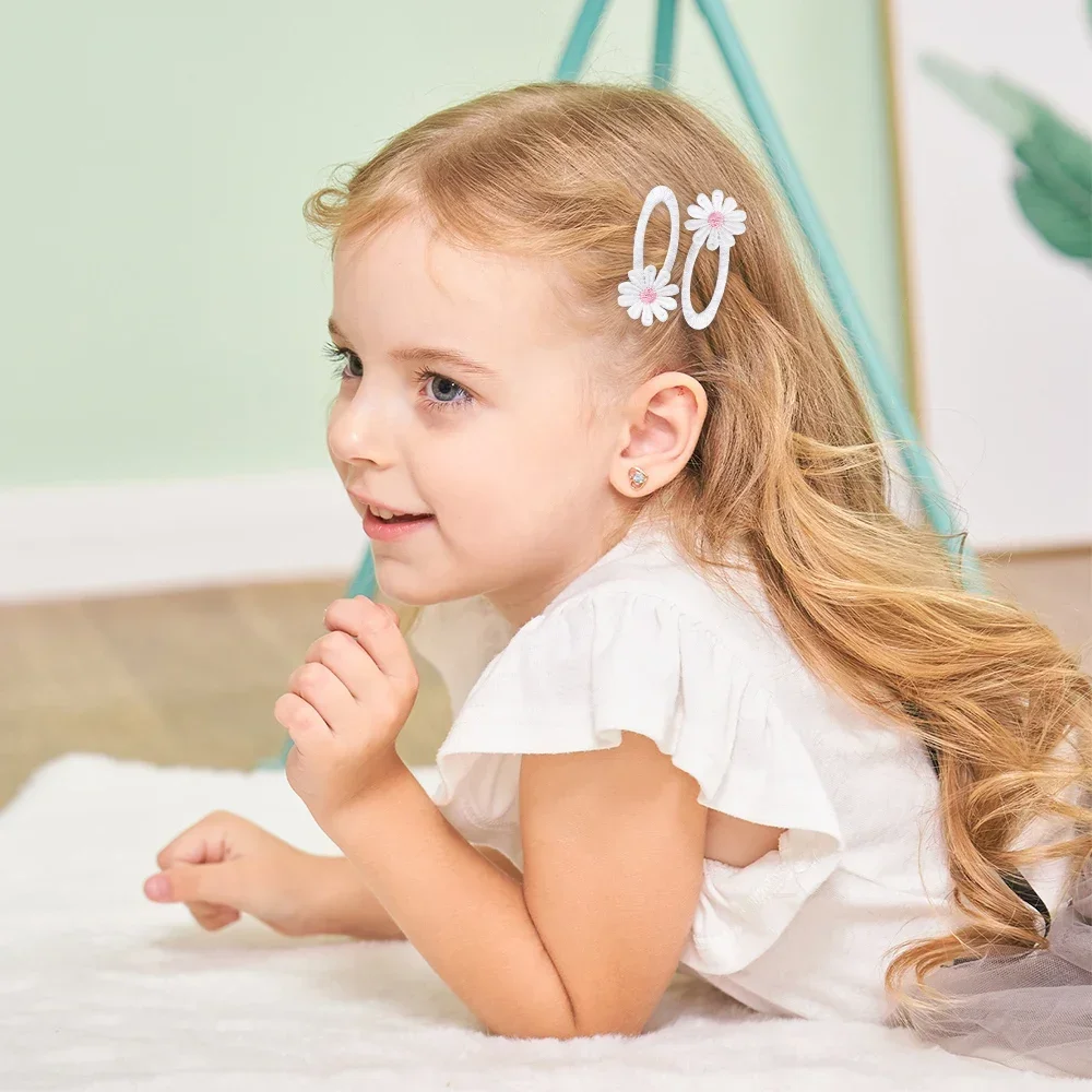6PCS Cute Daisy Flower Hair Cl - Embroidery Daisy Flower incelemesi ve fiyatı