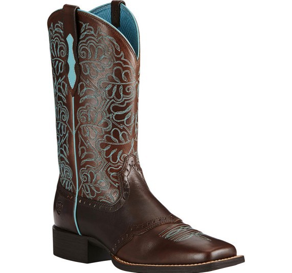 Men's Brown Leather Cowboy Boo - Embroidery Pattern incelemesi ve fiyatı