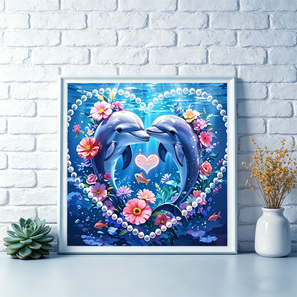 HUACAN Cross Stitch Sets Dolph - Embroidery Daisy Flower incelemesi ve fiyatı