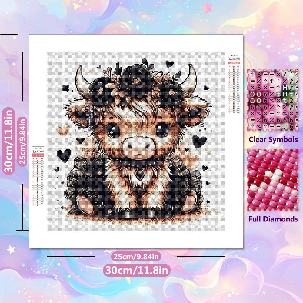 DIY Diamond Painting Highland  - Embroidery Love incelemesi ve fiyatı