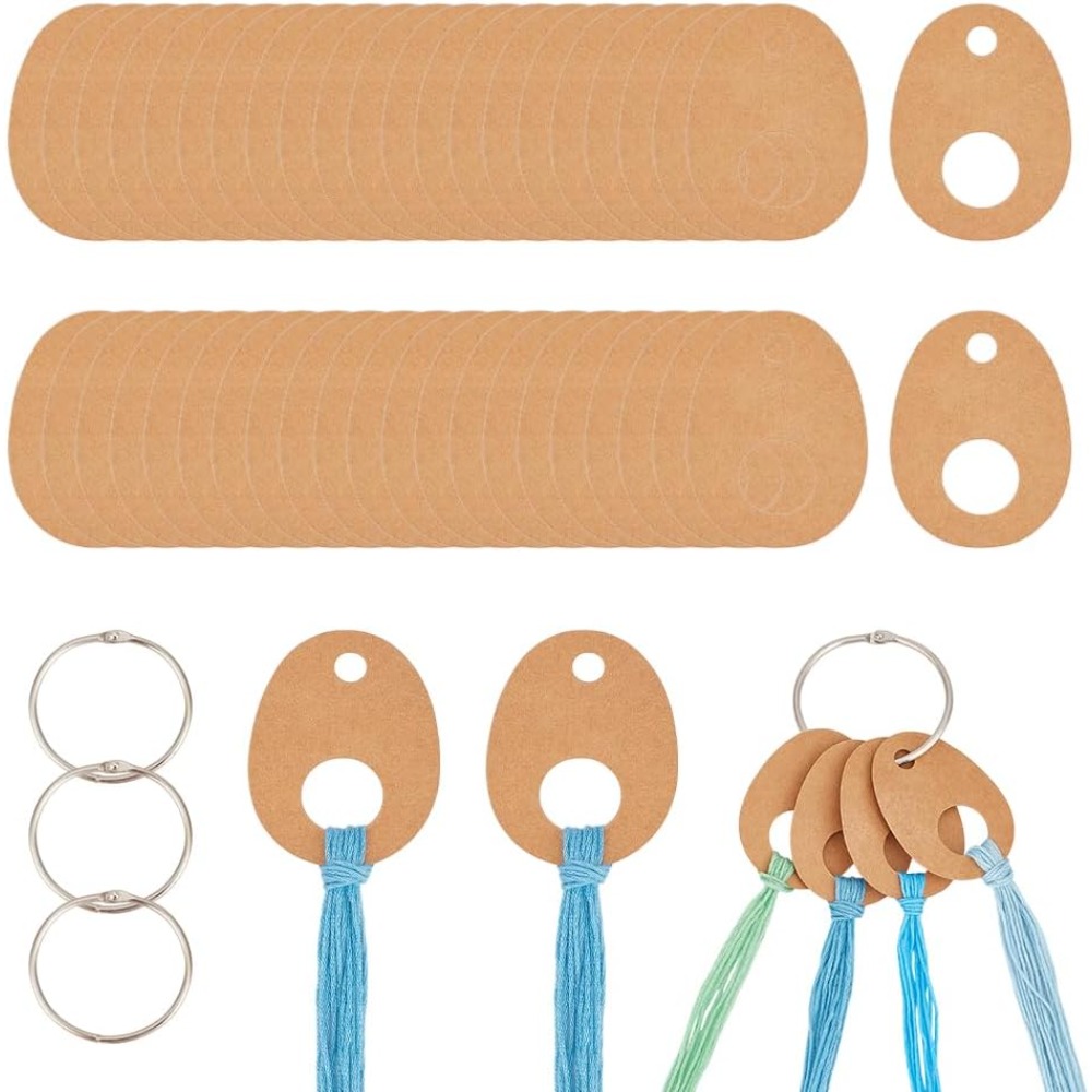 100Pcs Teardrop Floss Thread D - Embroidery Floss incelemesi ve fiyatı