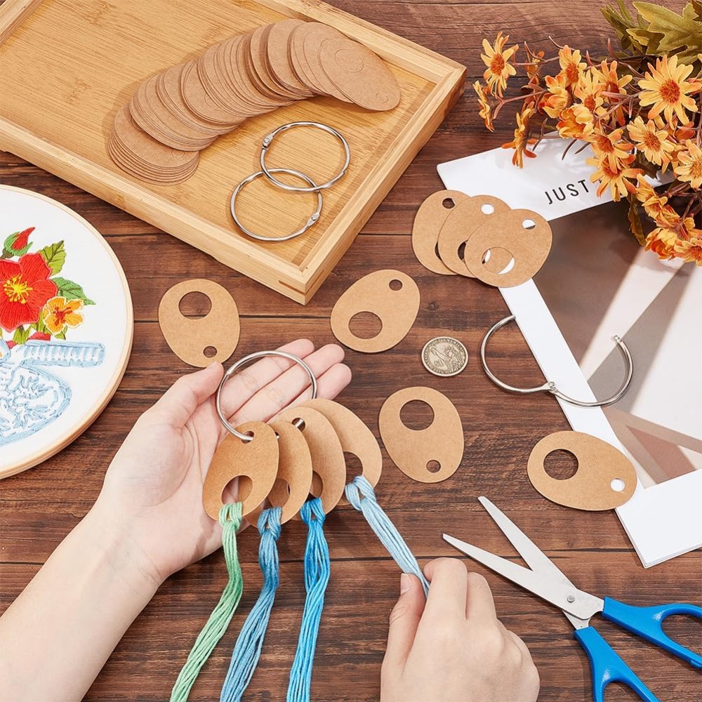 100Pcs Teardrop Floss Thread D - Embroidery Floss incelemesi ve fiyatı