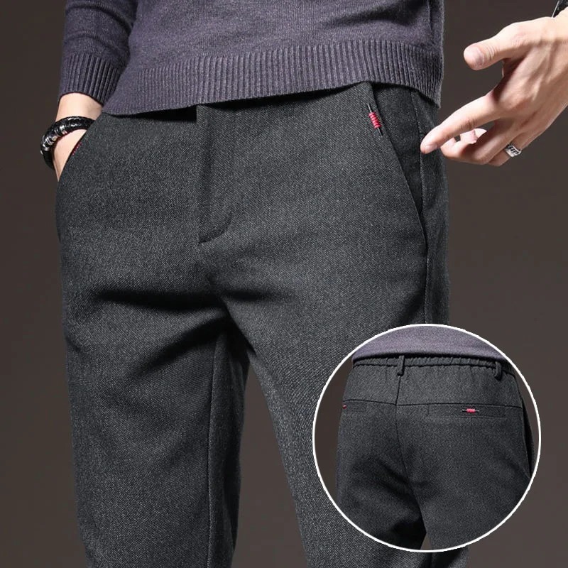 Spring Autumn Men's Casual Pan - Embroidery Jersey incelemesi ve fiyatı