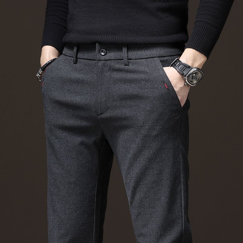 Spring Autumn Men's Casual Pan - Embroidery Jersey incelemesi ve fiyatı