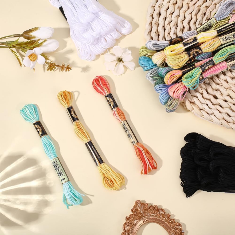 42 Skeins Polyester Embroidery - Embroidery Floss incelemesi ve fiyatı