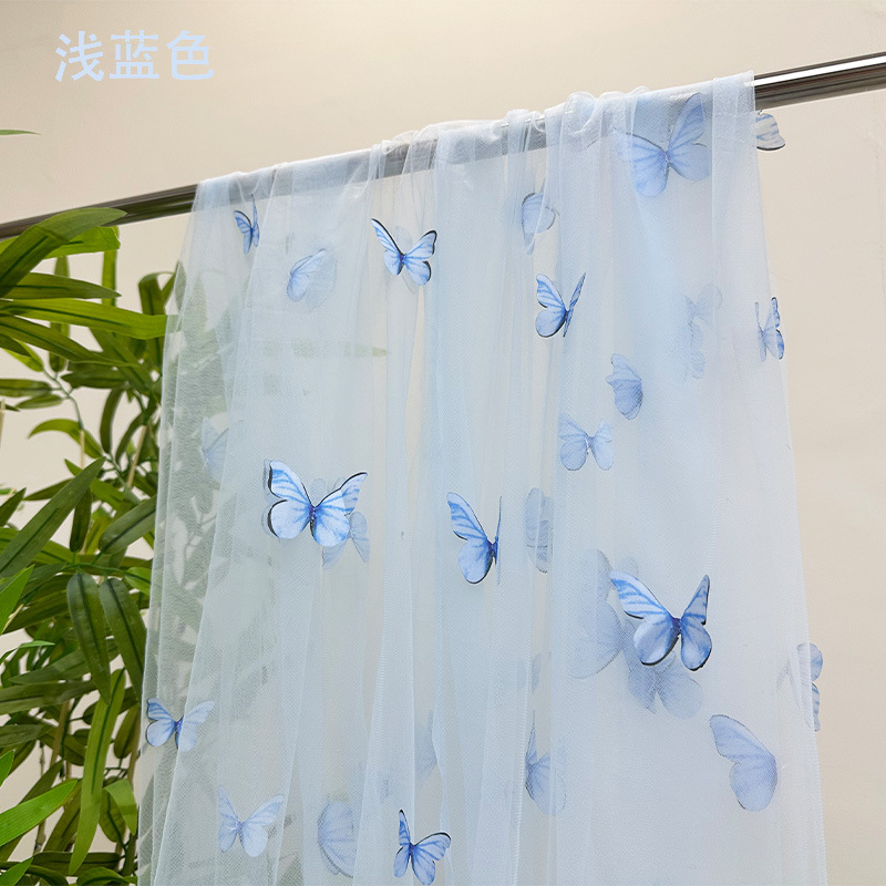 3D Butterfly Embroidery Tulle  - Embroidery Jersey incelemesi ve fiyatı