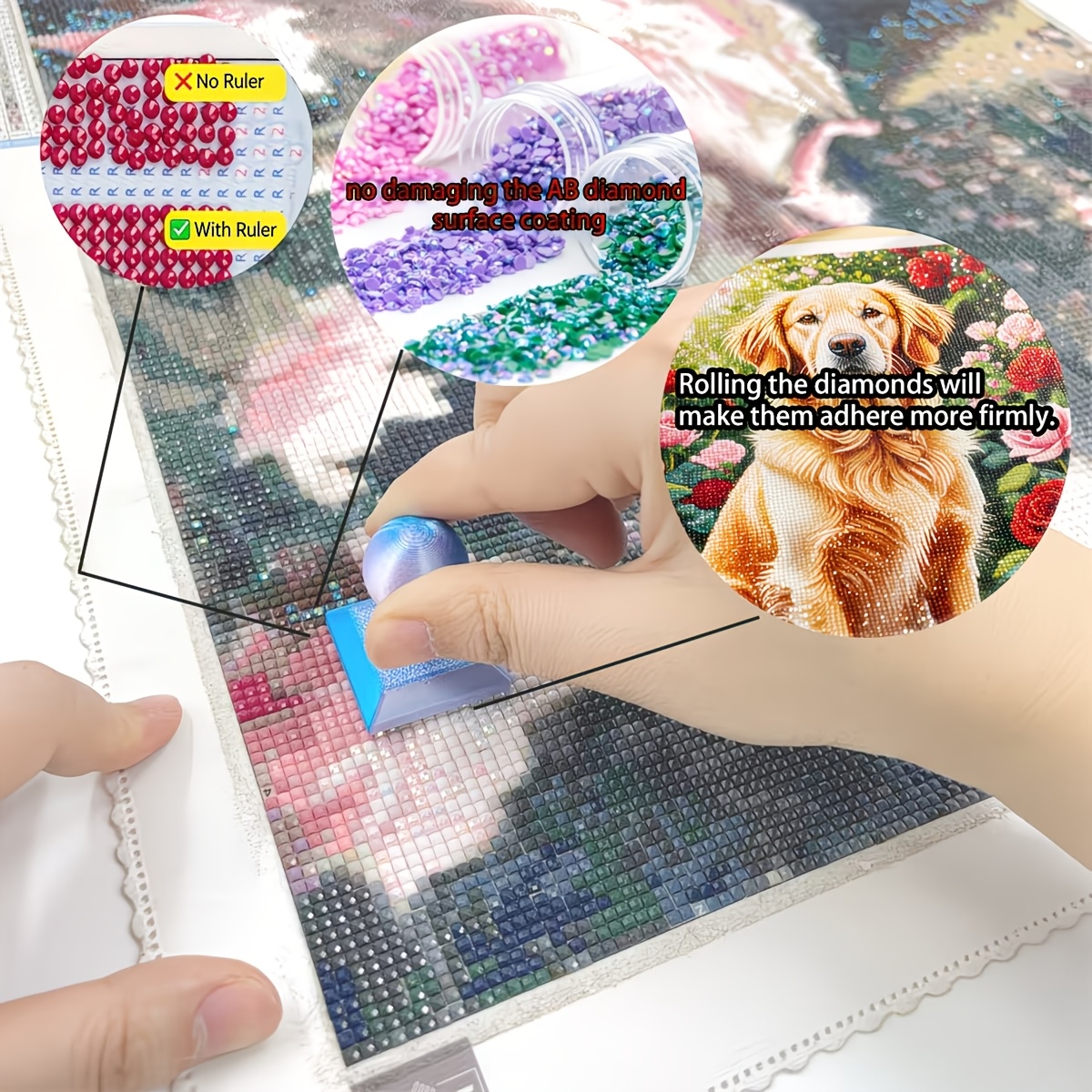 3D Printed Diamond Painting Ro - Embroidery Needle Pen incelemesi ve fiyatı