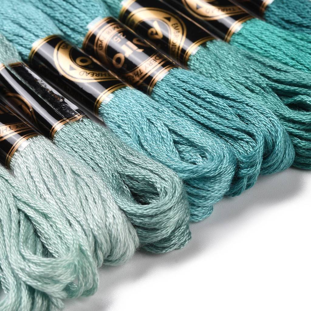 1Set 8 Skeins 0.5mm 6-Ply Poly - Embroidery Floss incelemesi ve fiyatı