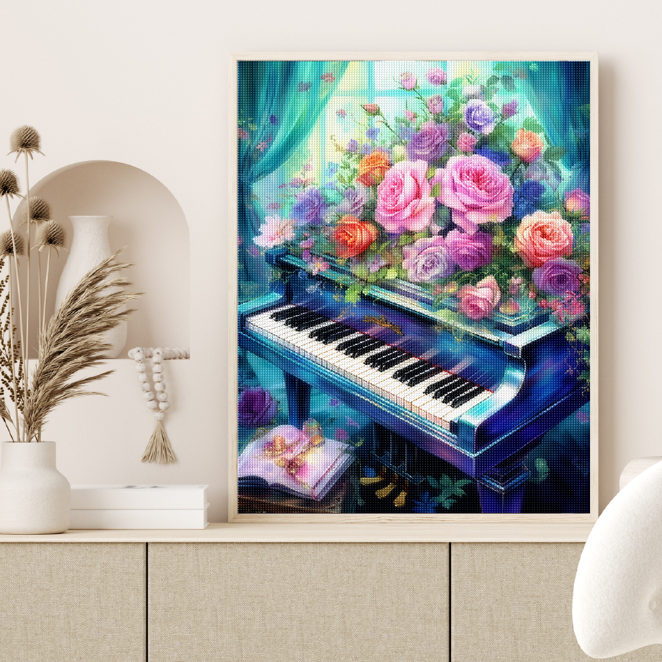 1pc frameless  Diamond Paintin - Embroidery Daisy incelemesi ve fiyatı