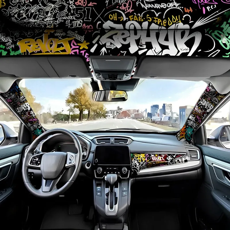 Graffiti Pattern Car Interior  - Embroidery Hub incelemesi ve fiyatı