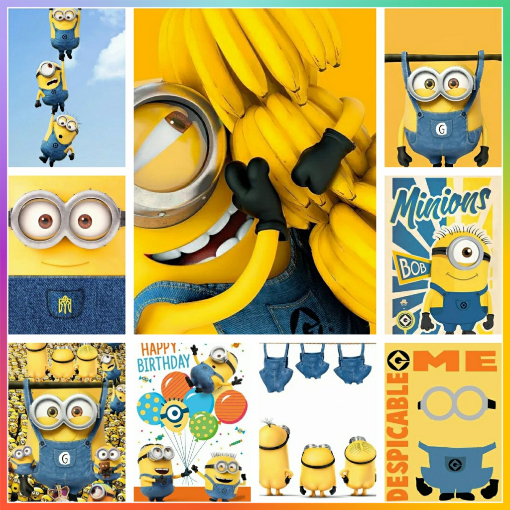 Cute M-Minions Cartoon L-Lovel - Embroidery Love incelemesi ve fiyatı