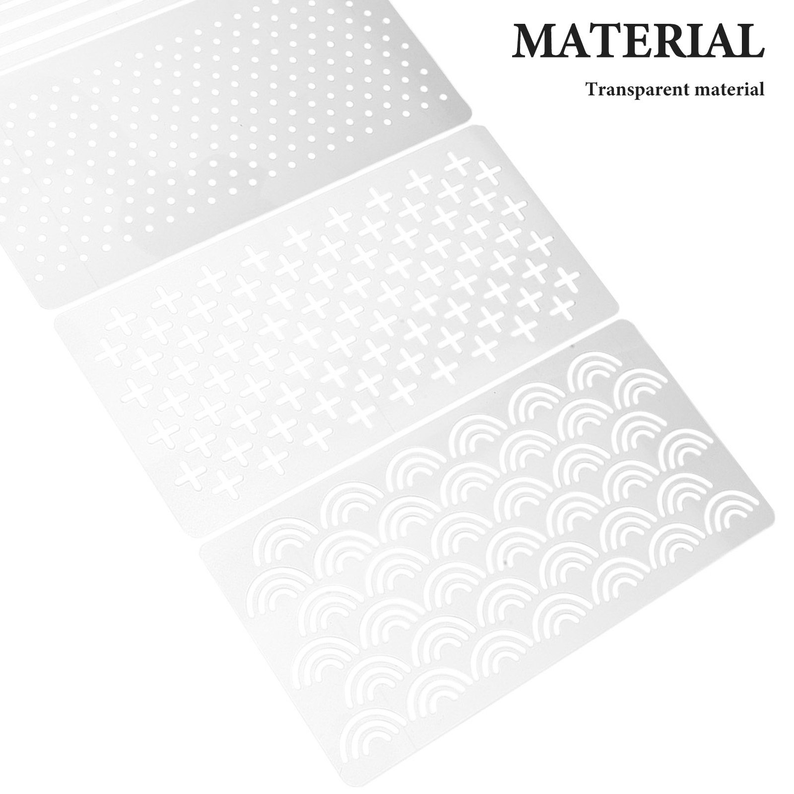 4Pcs Acrylic Quilting Template - Embroidery Pattern incelemesi ve fiyatı