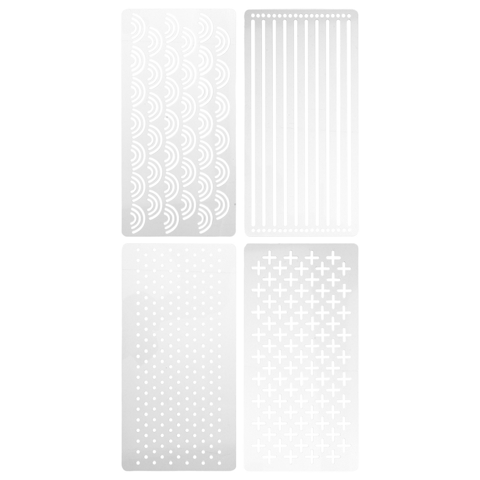 4Pcs Acrylic Quilting Template - Embroidery Pattern incelemesi ve fiyatı